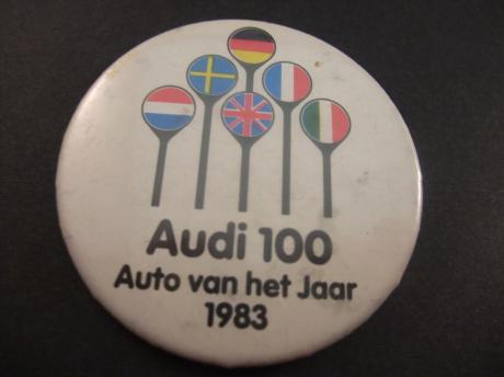 Auto van het jaar 1983 Audi 100